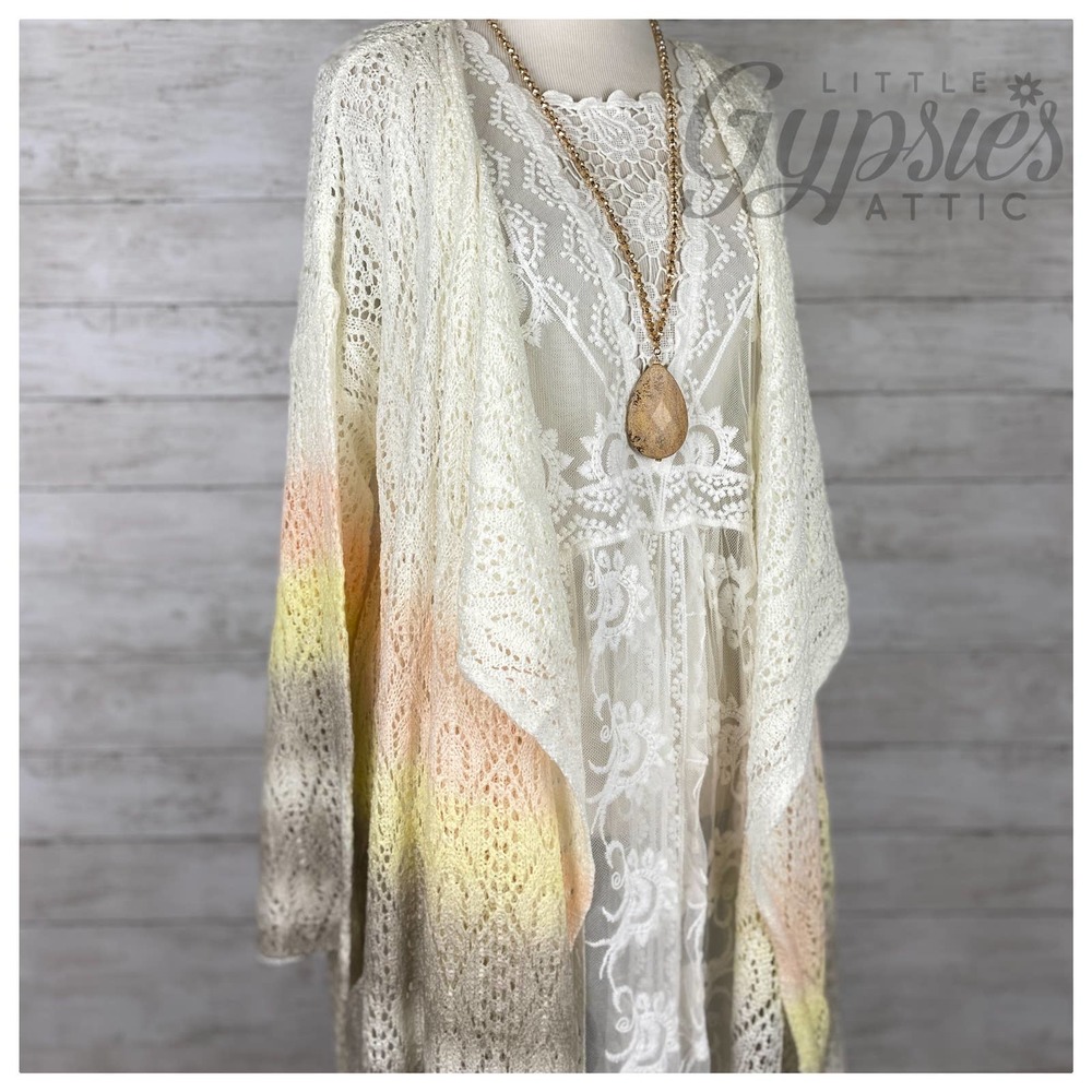 POL Ice Cream and Rainbow Beach Kimono - Picture 2 of 14